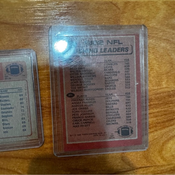 Legendary NFL Hall Of Famers Football Card Lot Dorsett, Monk, Newsome Nice - Picture 6 of 6